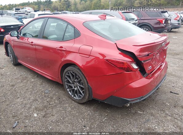 4T1DBADK7TU049010 2026 TOYOTA CAMRY Red Rear left
