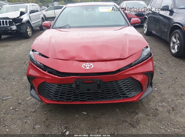 4T1DBADK7TU049010 2026 TOYOTA CAMRY Red Front view