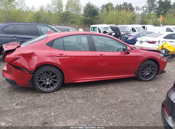 4T1DBADK7TU049010 2026 TOYOTA CAMRY Red Rear interior view