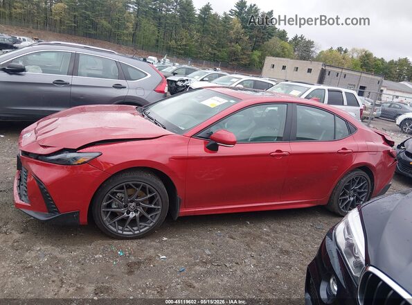 4T1DBADK7TU049010 2026 TOYOTA CAMRY Red 360 interior view
