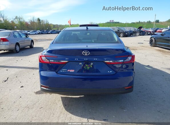 4T1DBADKXSU036041 2025 TOYOTA LE Blue 