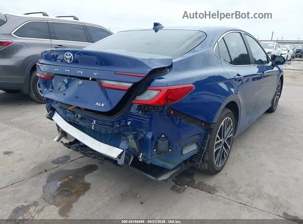 4T1DBADKXTU051012 2026 TOYOTA CAMRY Синий Задняя правая четверть