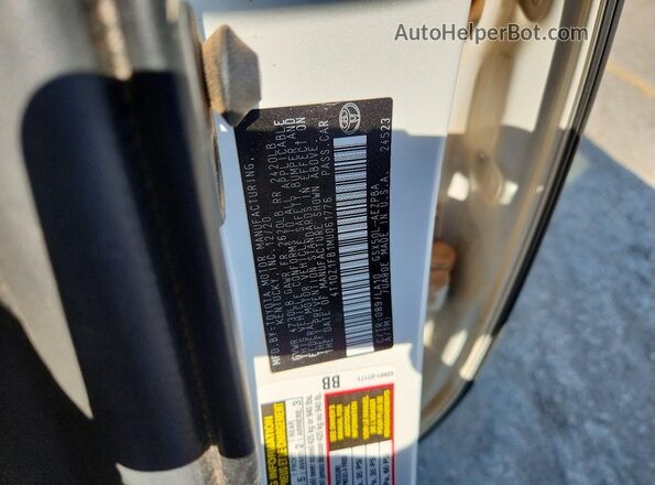 4T1DZ1FB1MU061776 2021 TOYOTA AVALON White Вид підкапотного простору
