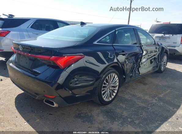 4T1DZ1FB8NU077653 2022 TOYOTA AVALON Black Rear right