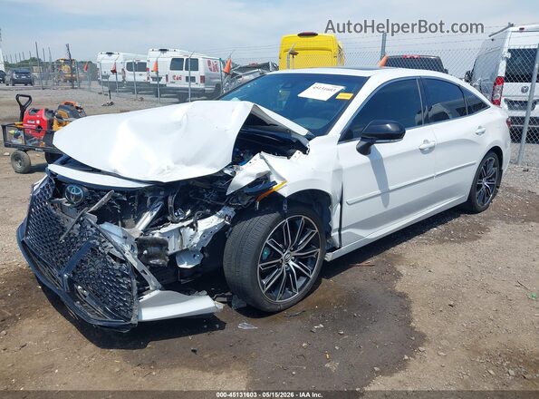 4T1EZ1FB4LU043050 2020 TOYOTA AVALON White წინა მარცხენა ხედი სამი მეოთხედიდან
