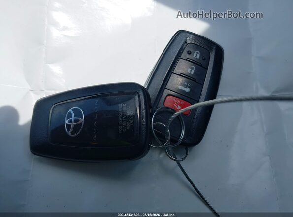 4T1EZ1FB4LU043050 2020 TOYOTA AVALON White წინა პანელის ხედი