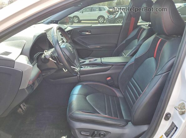 4T1FZ1FB4LU044512 2020 TOYOTA AVALON White წინა სალონის ხედი