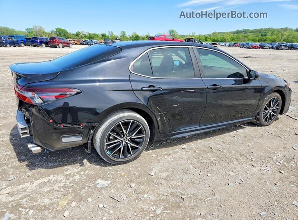 4T1G11AK1MU456861 2021 TOYOTA CAMRY Black 