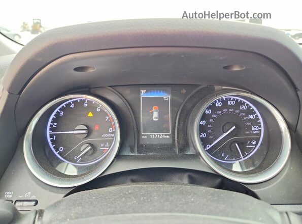 4T1G11AK4LU301512 2020 TOYOTA CAMRY Red Instrument cluster view