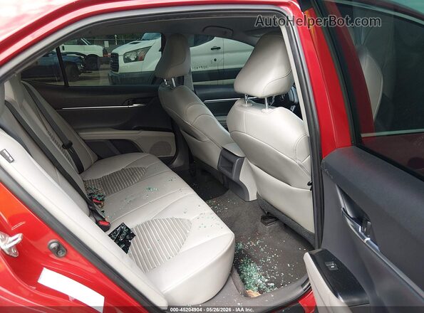 4T1G11AK4LU346739 2020 TOYOTA CAMRY Red VIN კოდის სტიკერის ხედი