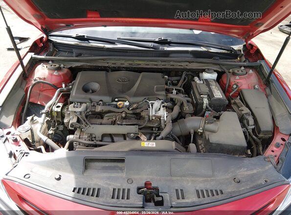 4T1G11AK4LU346739 2020 TOYOTA CAMRY Red უკანა ხედი