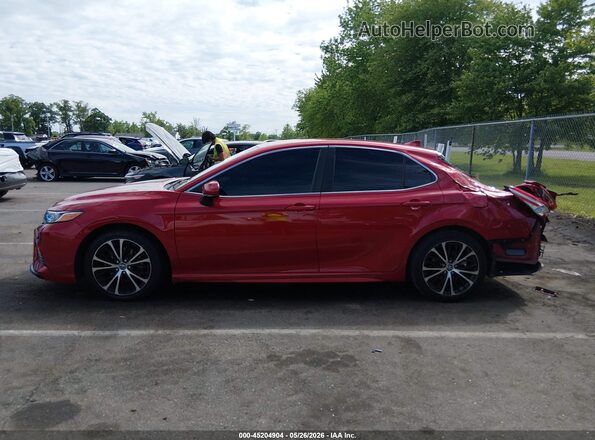 4T1G11AK4LU346739 2020 TOYOTA CAMRY Red სალონის 360-გრადუსიანი ხედი