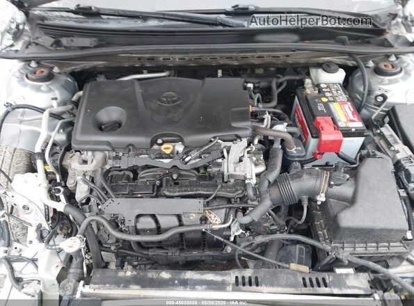 4T1G11AK4LU384553 2020 TOYOTA CAMRY Silver Вид ззаду