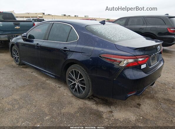 4T1G11AK4MU471144 2021 TOYOTA CAMRY Blue Rear left