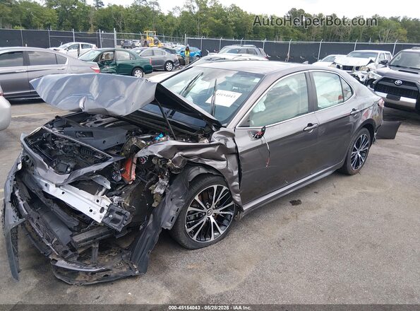 4T1G11AK6LU859751 2020 TOYOTA CAMRY Gray Передня ліва чверть