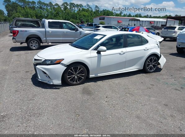 4T1G11AK7LU880558 2020 TOYOTA CAMRY White Vista tres cuartos delantera izquierda