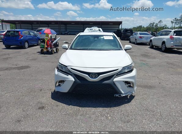 4T1G11AK7LU880558 2020 TOYOTA CAMRY White Vista del salpicadero