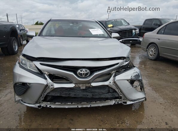 4T1G11AK9LU893084 2020 TOYOTA CAMRY Silver Vista del cuadro de instrumentos