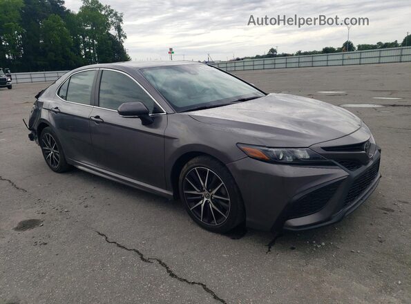 4T1G11AK9NU057908 2022 TOYOTA CAMRY Gray 