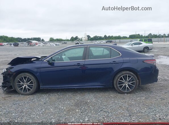 4T1G11AKXMU595192 2021 TOYOTA CAMRY Dark Blue Սալոնի 360 աստիճան տեսք