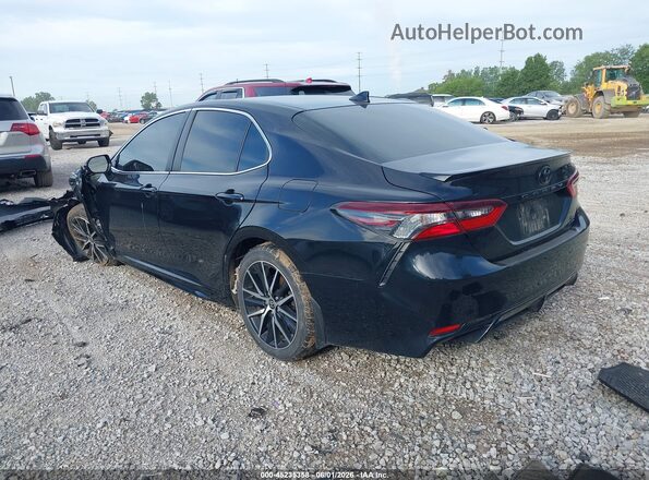 4T1G11BK2MU034533 2021 TOYOTA CAMRY Black უკანა მარცხენა