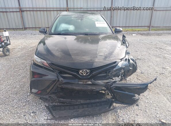 4T1G11BK2MU034533 2021 TOYOTA CAMRY Black ხელსაწყოთა პანელის ხედი