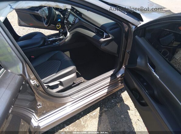 4T1G11BK3LU007291 2020 TOYOTA CAMRY Gray Front interior view