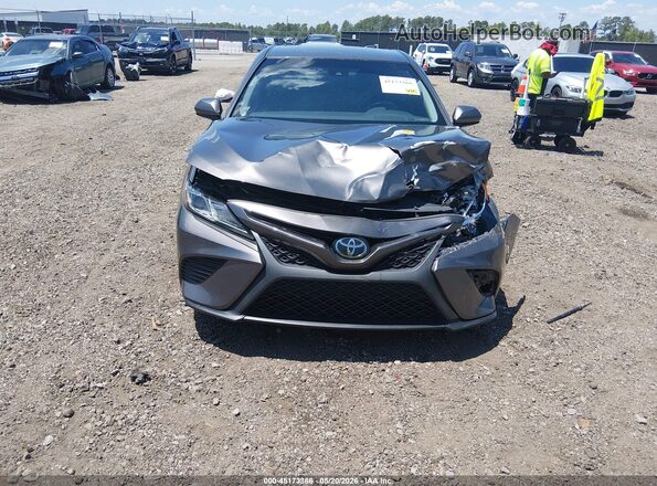 4T1G11BK3LU007291 2020 TOYOTA CAMRY Gray Front view