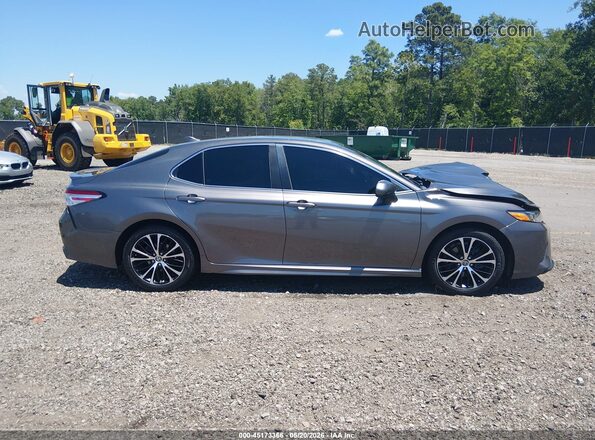 4T1G11BK3LU007291 2020 TOYOTA CAMRY Gray Rear interior view