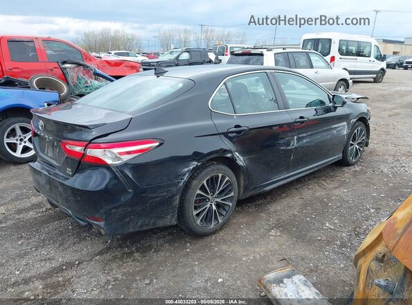 4T1G11BK9LU005464 2020 TOYOTA CAMRY Black Trasero derecho