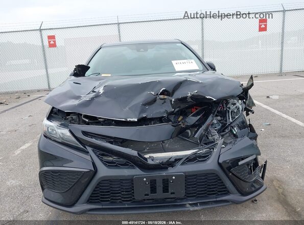 4T1G11BKXMU027748 2021 TOYOTA CAMRY Black 