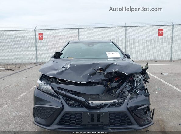 4T1G11BKXMU027748 2021 TOYOTA CAMRY Black 