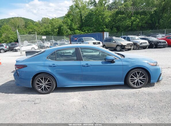4T1G31AK6RU078621 2024 TOYOTA CAMRY HYBRID Blue უკანა სალონის ხედი