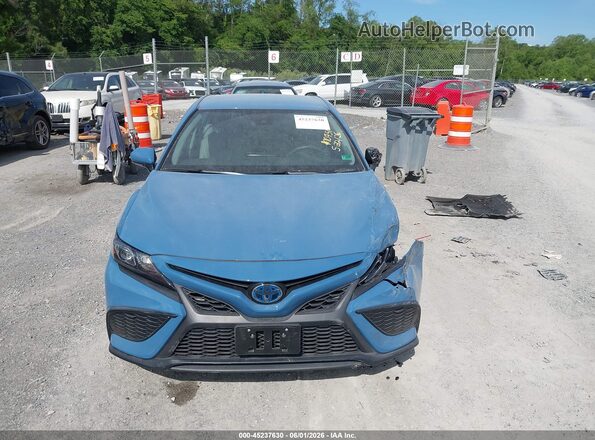 4T1G31AK6RU078621 2024 TOYOTA CAMRY HYBRID Blue ხელსაწყოთა პანელის ხედი