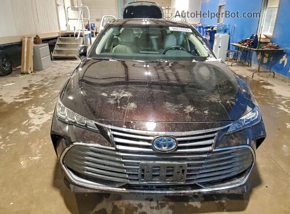 4T1J21FB4LU014697 2020 TOYOTA AVALON Black Դիմացի տեսք