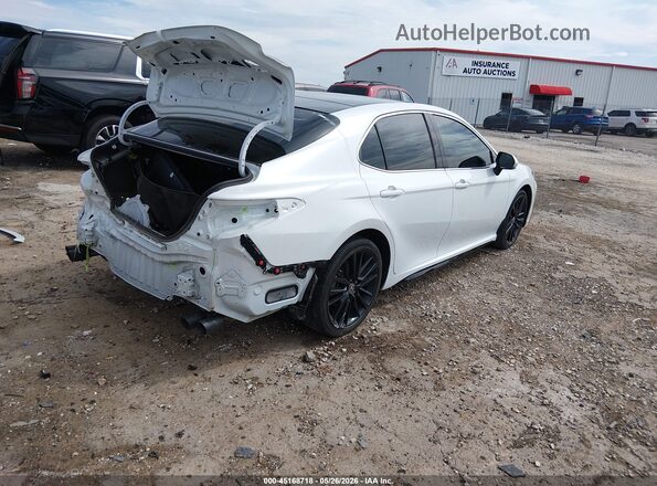 4T1K61AK1MU514012 2021 TOYOTA CAMRY Белый Задняя правая четверть