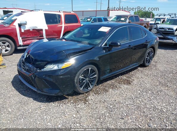 4T1K61AK6LU375106 2020 TOYOTA CAMRY Black Передня ліва чверть