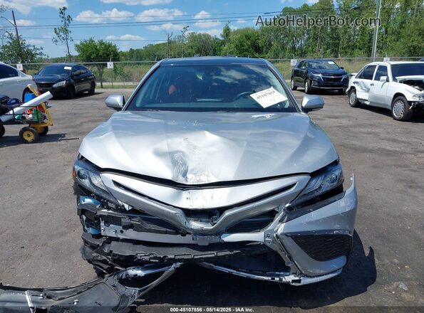 4T1K61BK1MU035295 2021 TOYOTA CAMRY Silver Widok zestawu wskaźników
