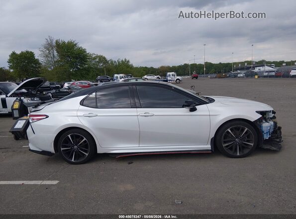 4T1K61BK7LU016443 2020 TOYOTA CAMRY White უკანა სალონის ხედი