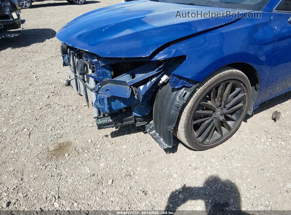 4T1K61BKXPU078554 2023 TOYOTA CAMRY Blue Front view
