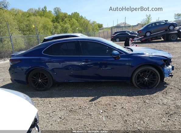 4T1K61BKXPU078554 2023 TOYOTA CAMRY Blue Rear interior view