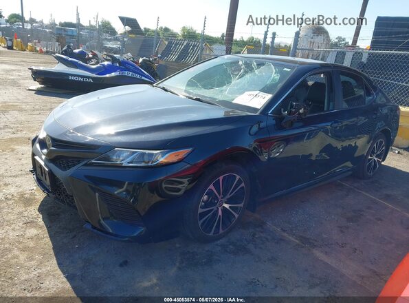 4T1M11AK6LU990567 2020 TOYOTA CAMRY Black Vista tres cuartos delantera izquierda