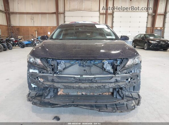 4T1T11BKXMU033743 2021 TOYOTA CAMRY Dark Blue Вид задней части салона
