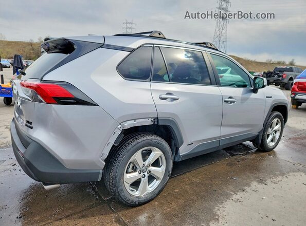 4T3B6RFV1MU043276 2021 TOYOTA RAV4 Silver Rear right