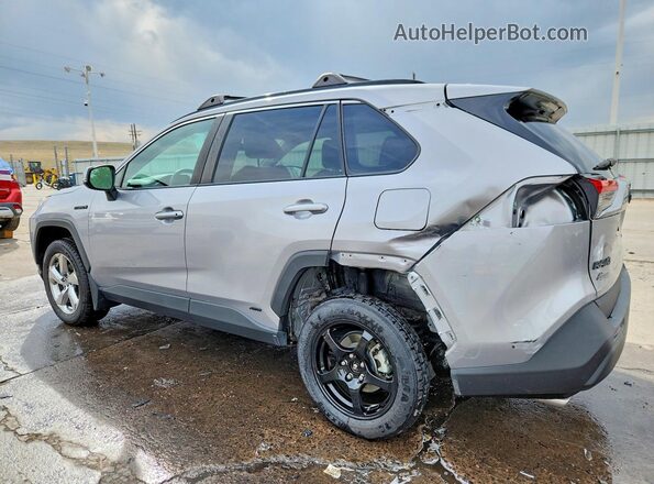 4T3B6RFV1MU043276 2021 TOYOTA RAV4 Silver Rear left