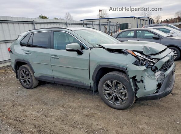 4T3B6RFV2NU095100 2022 TOYOTA LE Зеленый 