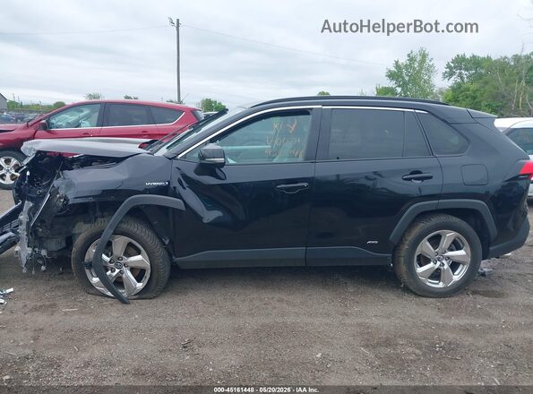 4T3B6RFV8MU007701 2021 TOYOTA RAV4 HYBRID Черный Панорамный вид салона 360°