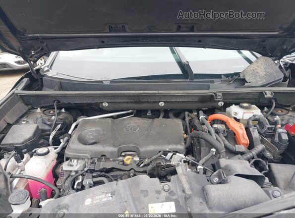4T3B6RFV8MU007701 2021 TOYOTA RAV4 HYBRID Черный Вид сзади