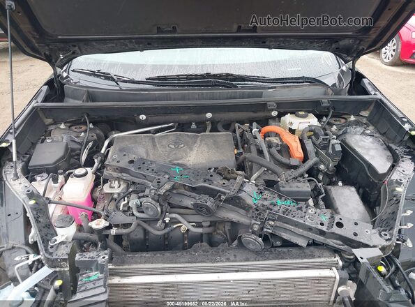 4T3B6RFV9MU030792 2021 TOYOTA RAV4 HYBRID Black Հետևի տեսք
