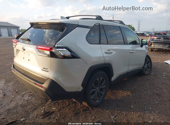 4T3B6RFV9PU135806 2023 TOYOTA RAV4 HYBRID White Tył prawy